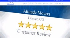 Desktop Screenshot of altitudemoversdenver.com